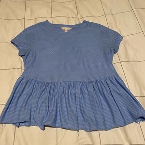 Lauren Conrad Peplum Top
